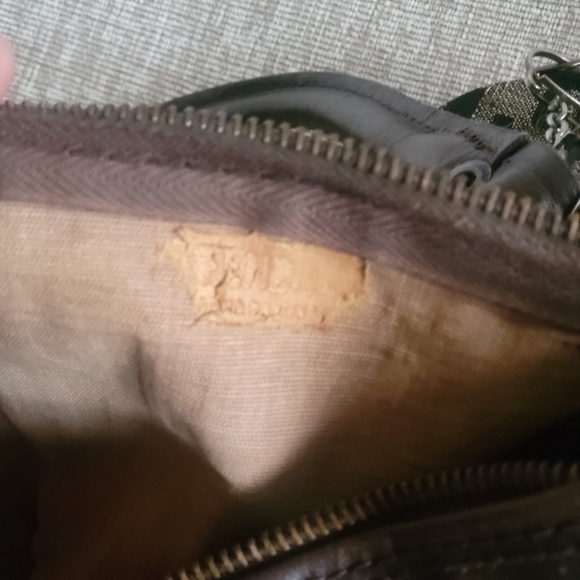 FENDI Zucca Zucchino Vintage Boston 30 Canvas Bag FF Monogram Logo..w/COA.. - Picture 8 of 10